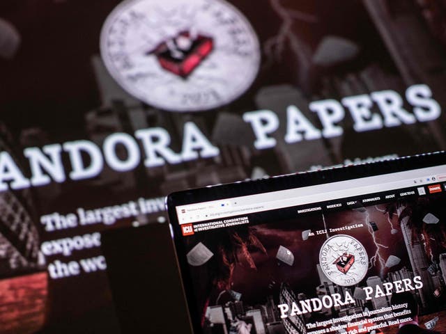 <p>The Pandora Papers involved the leak of more than 11.9 million financial records</p>
