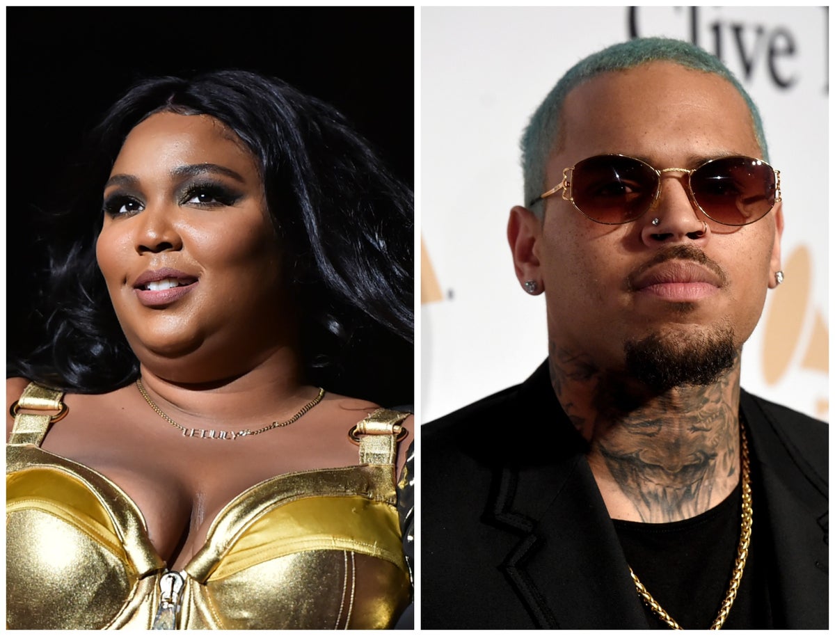 Lizzo Criticised For Calling Chris Brown Her Favourite Person In The World The Independent