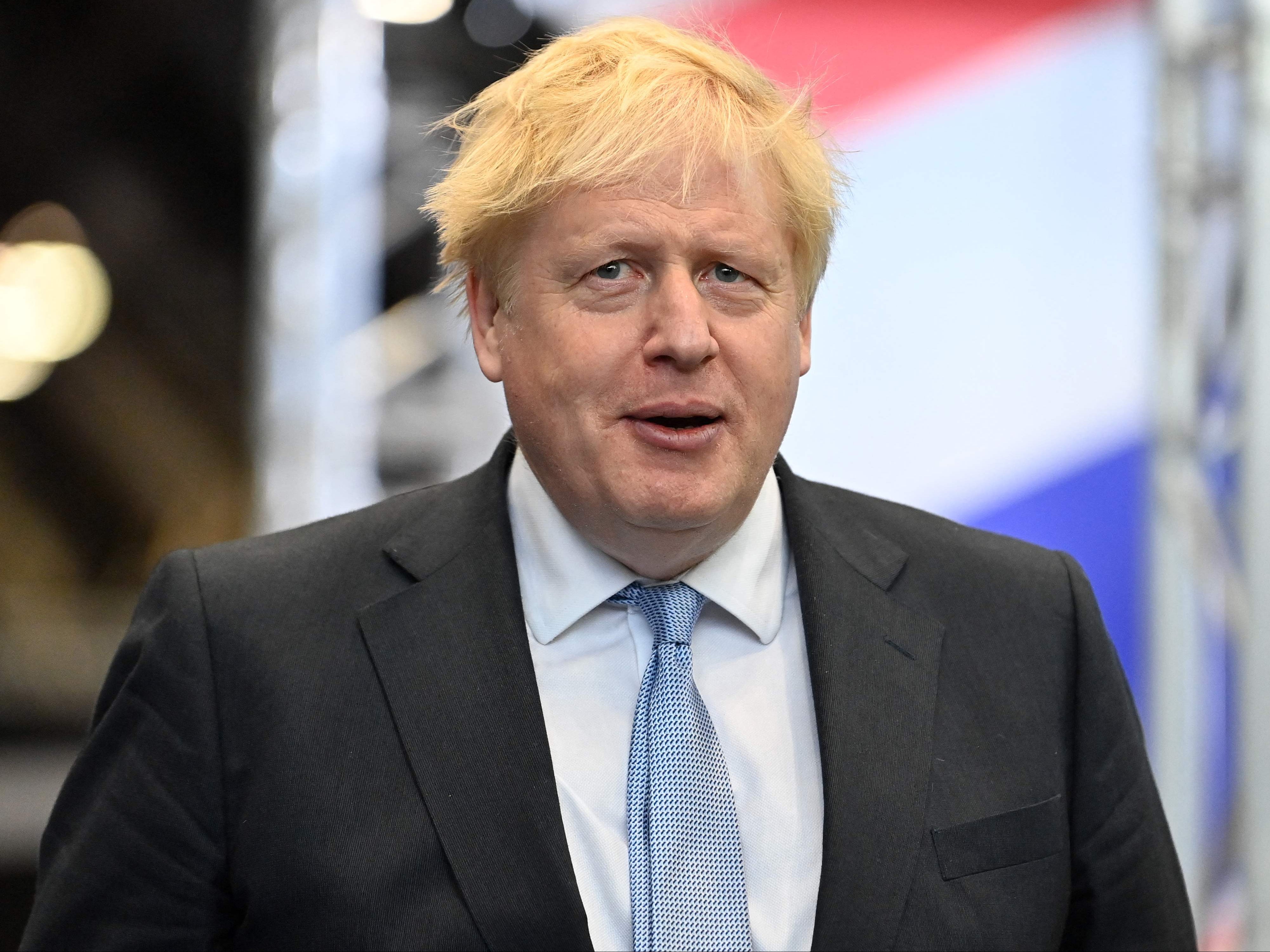 Boris Johnson has described the challenges faced by the UK economy as a “period of adjustment”.