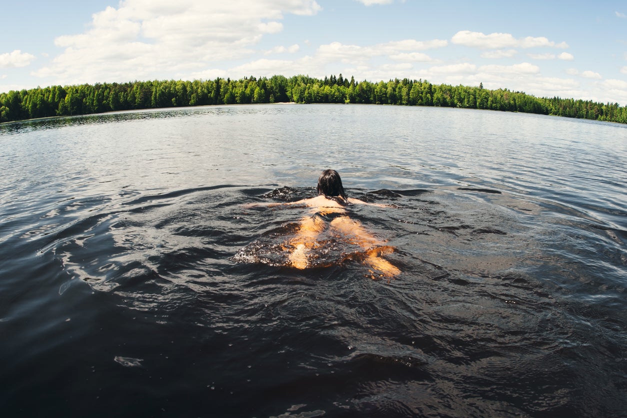 Wild swimming in rivers and bays has become a year-round activity