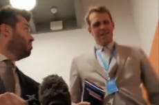 Tory co-chair refuses to answer questions about cash-for-access claims: ‘Stop bothering me’