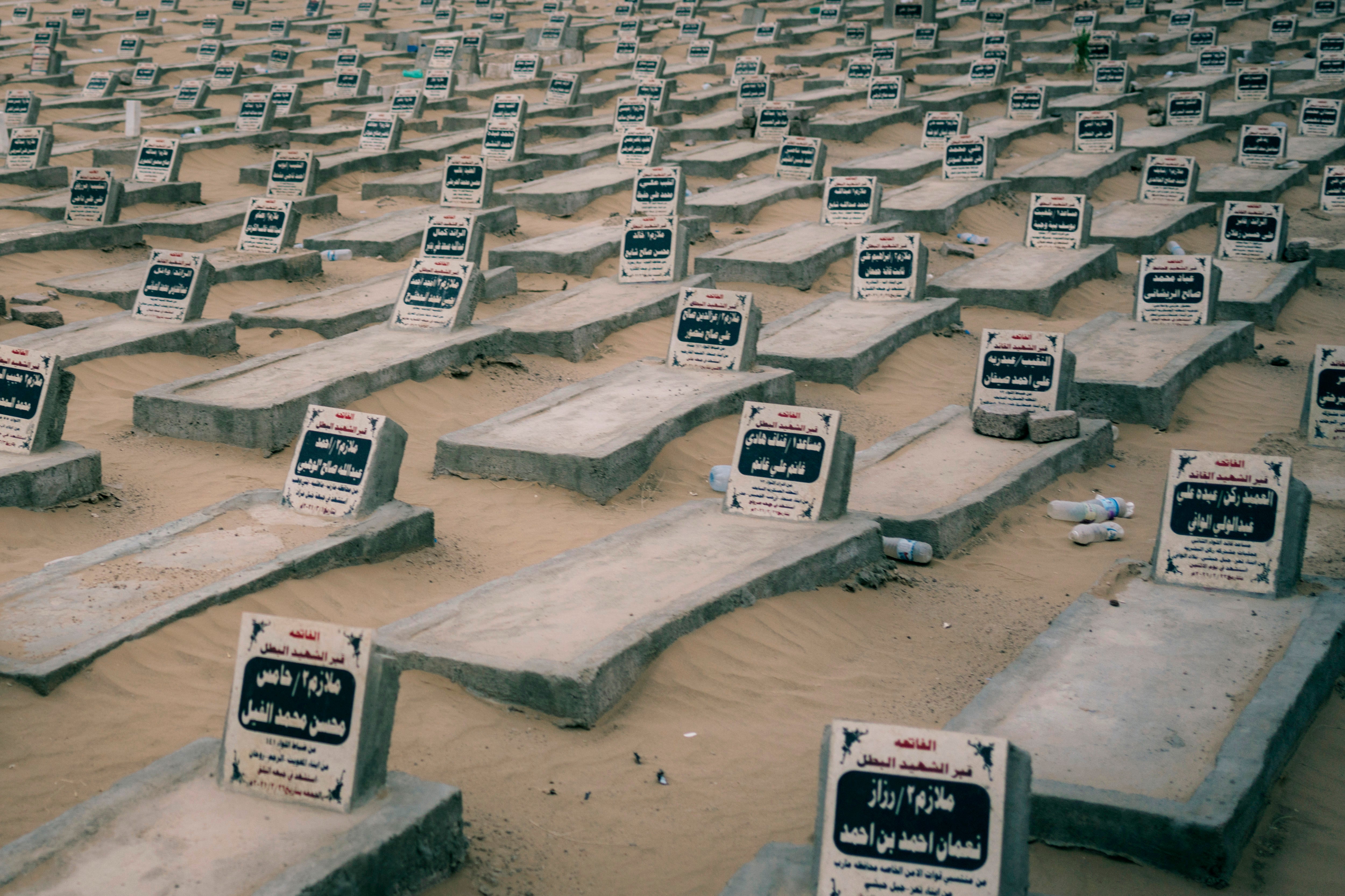 A new cemetery to accommodate civilian and military casualties