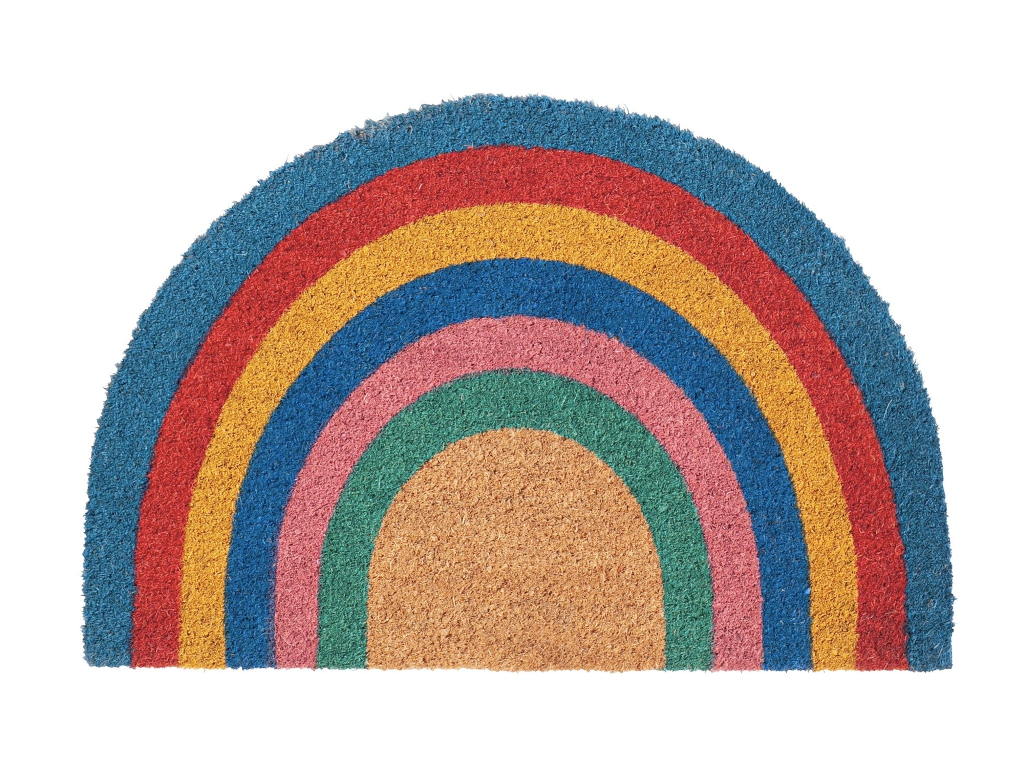 Perfect Personalised Gifts rainbow coir doormat indybest.jpeg
