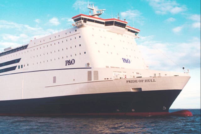 <p>Taking pride: Pride of Hull, one of the two ferries on the Hull-Rotterdam route</p>