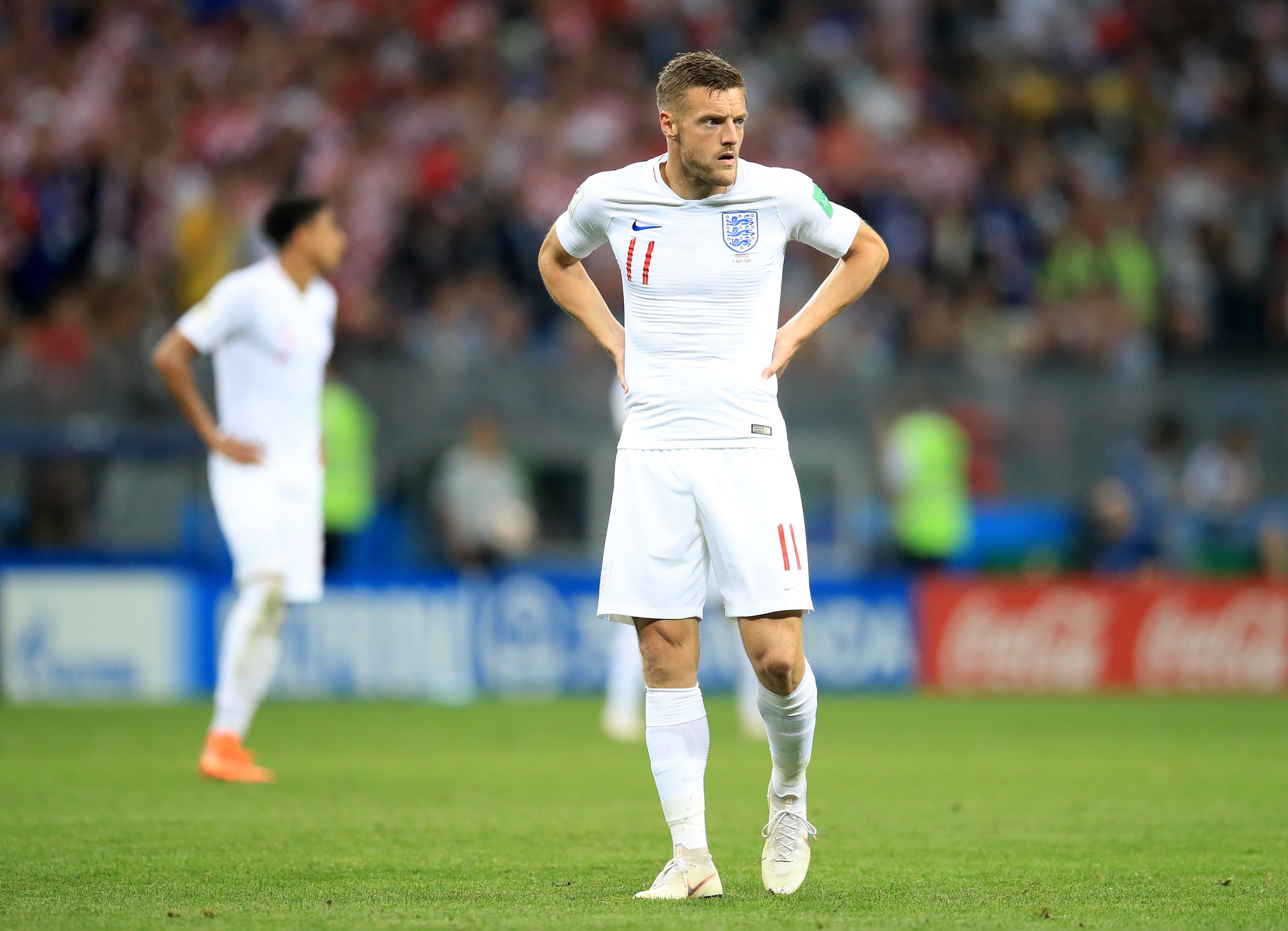 Former England striker Jamie Vardy made the journey from non-league football to the international stage (Adam Davy/PA)