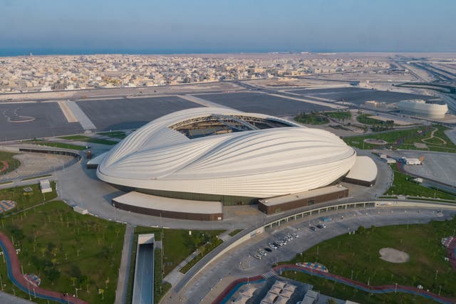 El estadio Al Janoub, una de las sedes de la Copa del Mundo de Qatar 2022 (Folleto / PA Media)