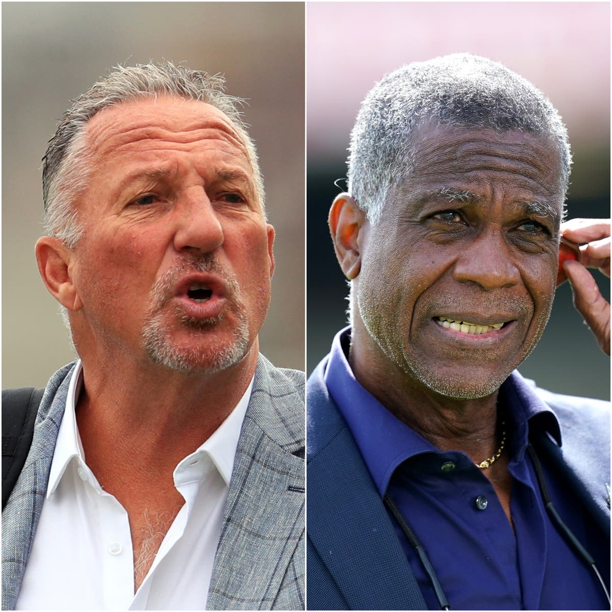 England under fire from cricketing greats Ian Botham and Michael Holding