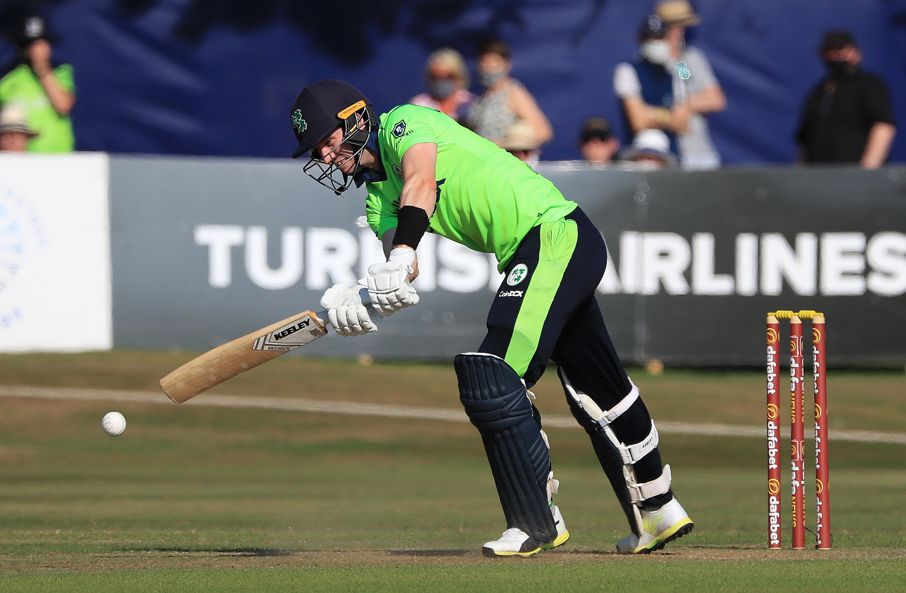George Dockrell is now a specialist batter for Ireland (Donall Farmer/PA)