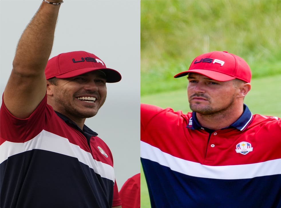 feuding rivals bryson dechambeau and brooks koepka to clash in the match the independent