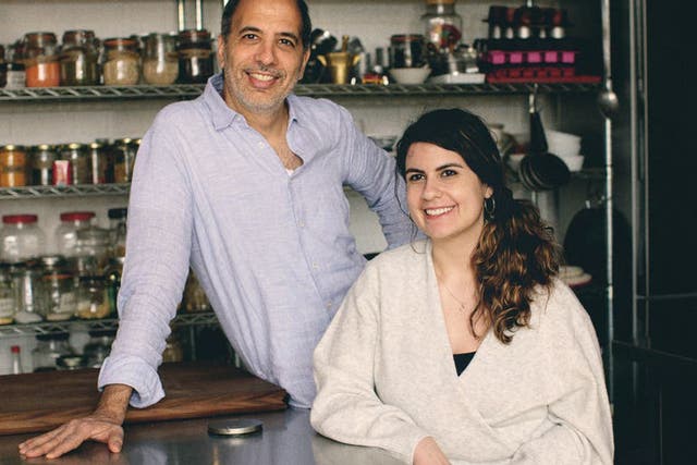 <p>Yotam Ottolenghi and his co-author Noor Murad </p>