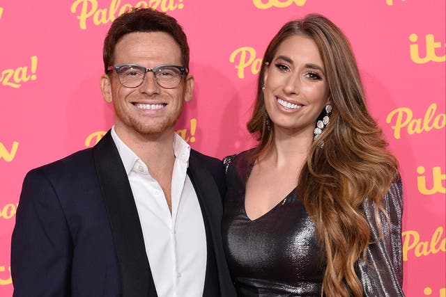 <p>Stacey Solomon and Joe Swash in 2019</p>