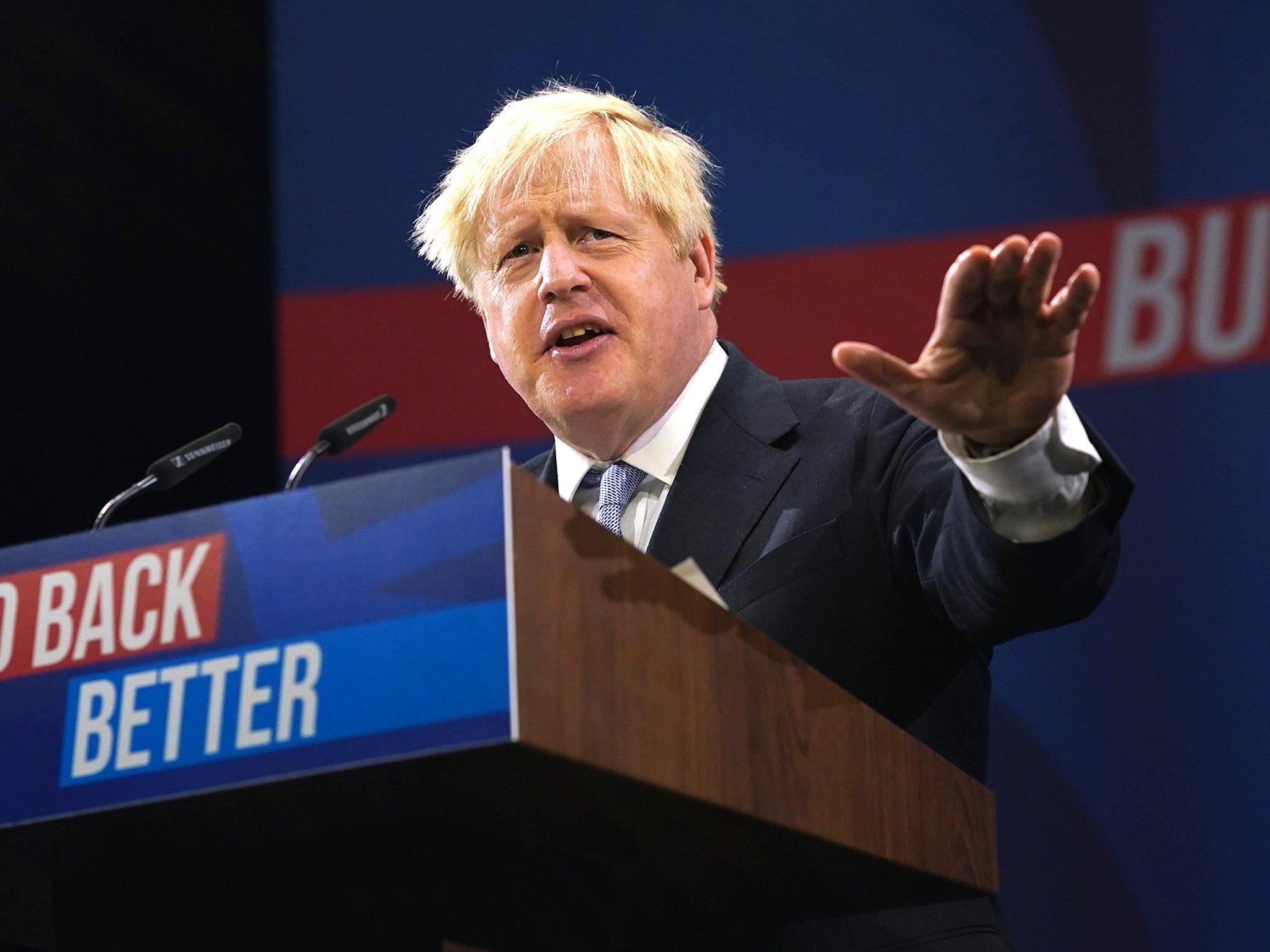 <p>‘Vacuous’, ‘out of touch’, ‘economically illiterate’ – some of the descriptions of Johnson’s speech </p>
