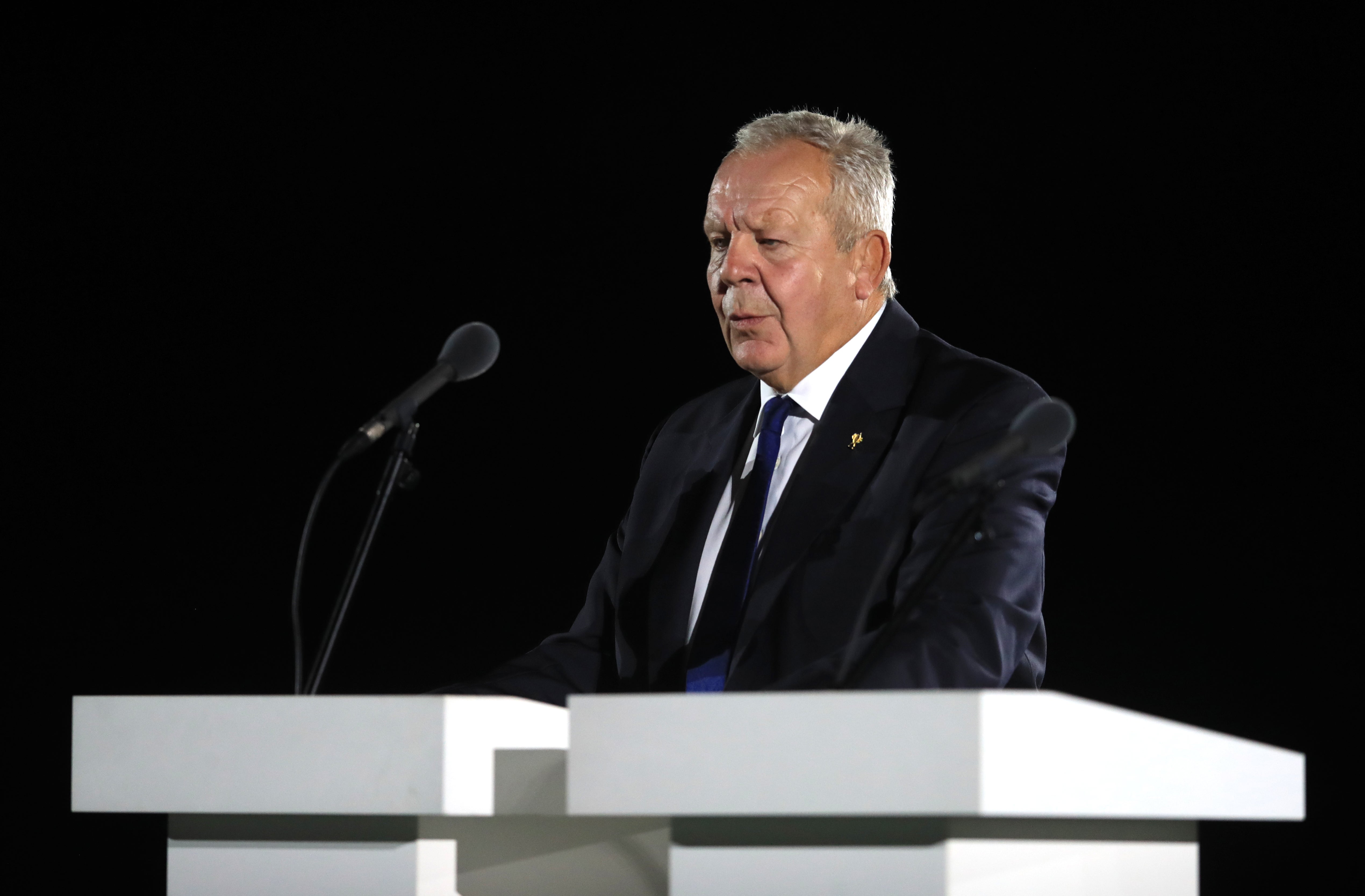 World Rugby chairman Bill Beaumont announced he controversial plan