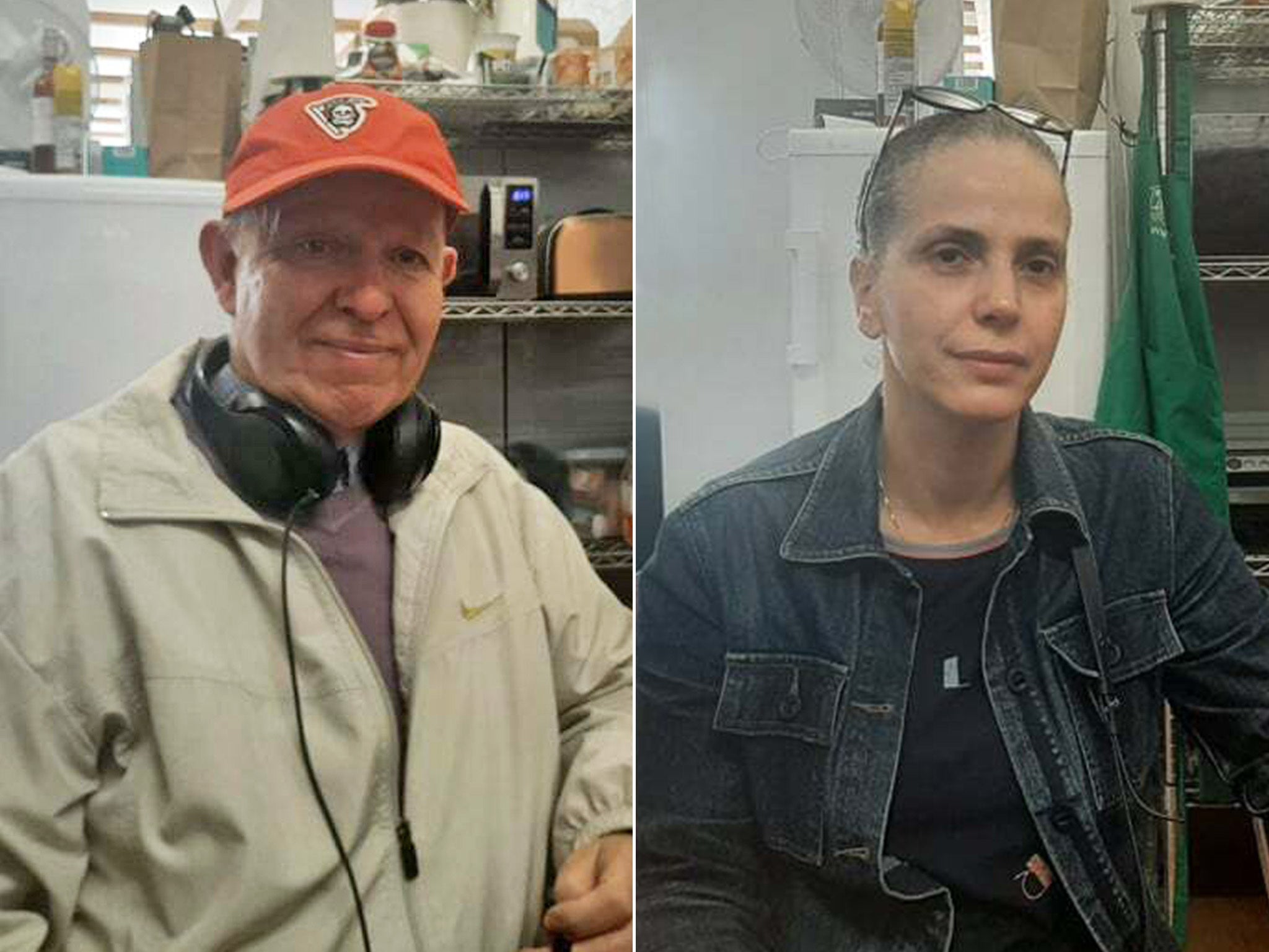 John David Krell y Azahia Atnane hablan desde Dad's House en el suroeste de Londres