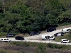 Brian Laundrie - update: Swarm of police activity in Florida reserve as Petito family say he’s still alive