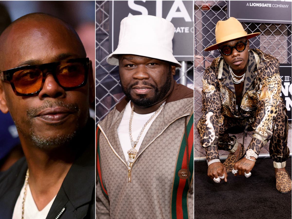 50 Cent reacts to Dave Chappelle’s controversial DaBaby joke