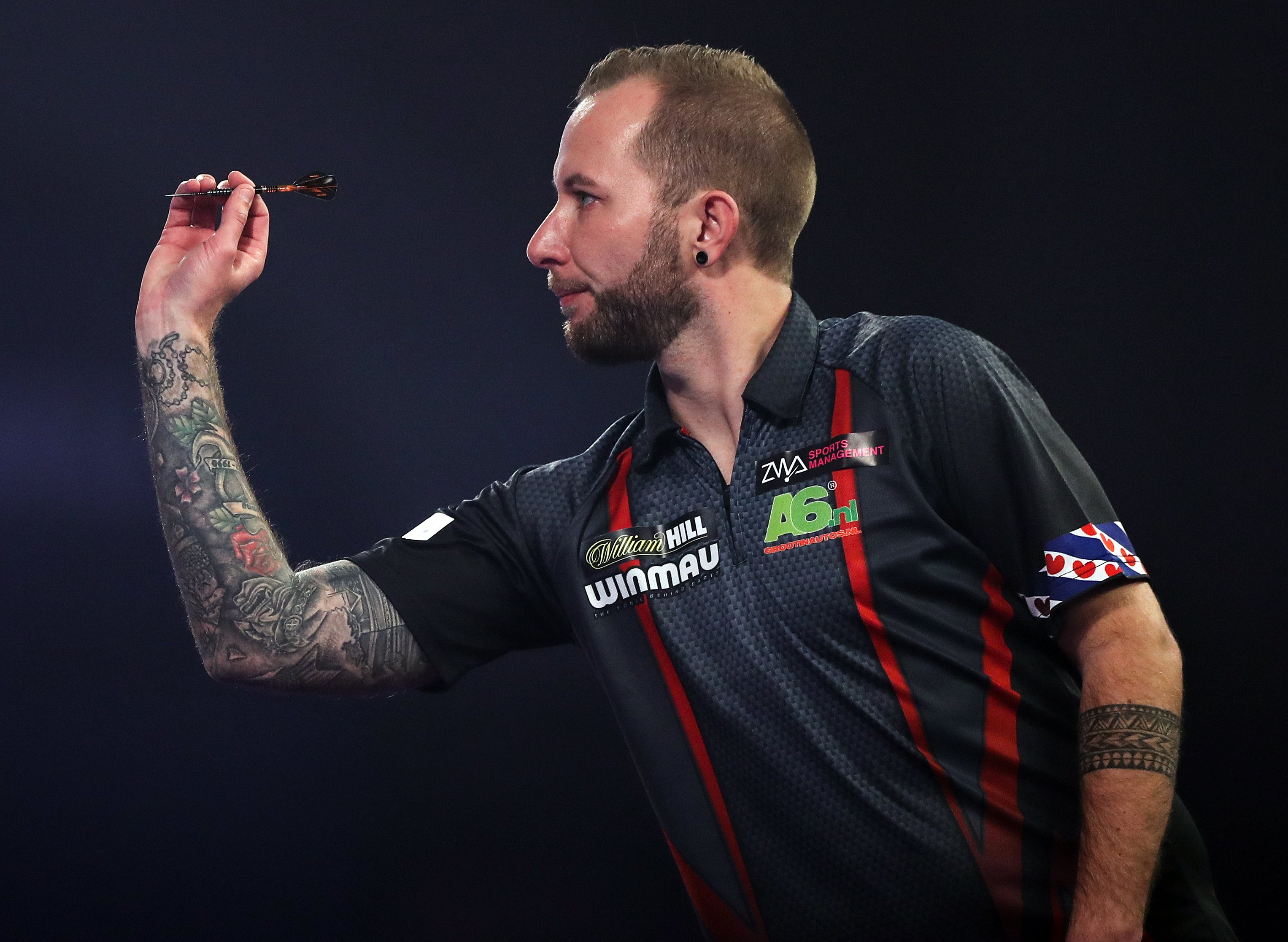 Danny Noppert made it into the quarter-finals of the World Grand Prix (Kieran Cleeves/PA)