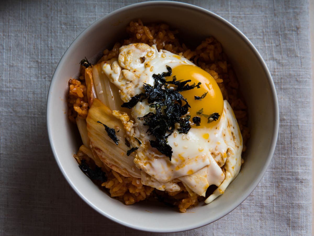 Kimchi fried rice is a hero dinner that uses up your leftovers