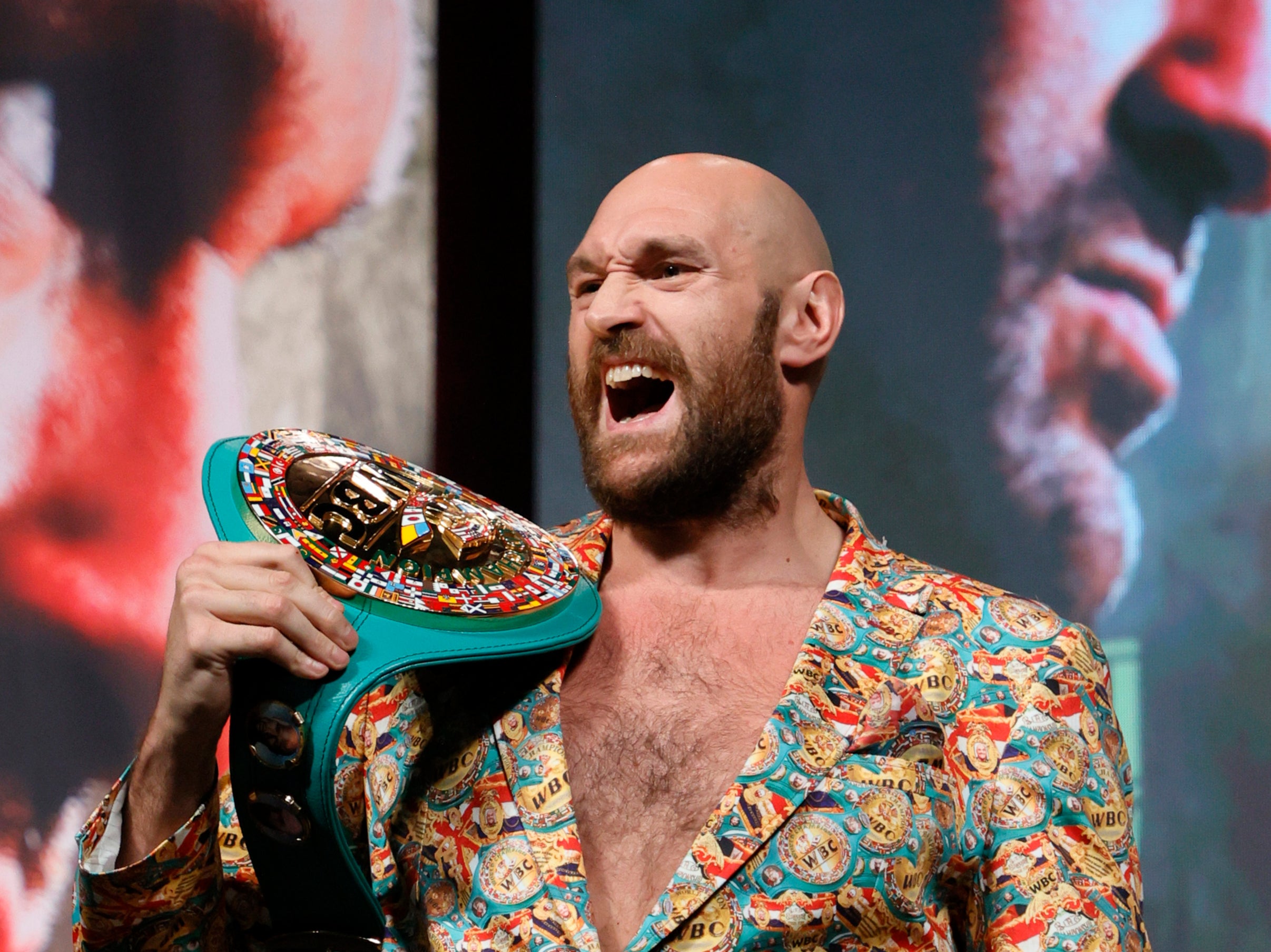 WBC heavyweight champion Tyson Fury