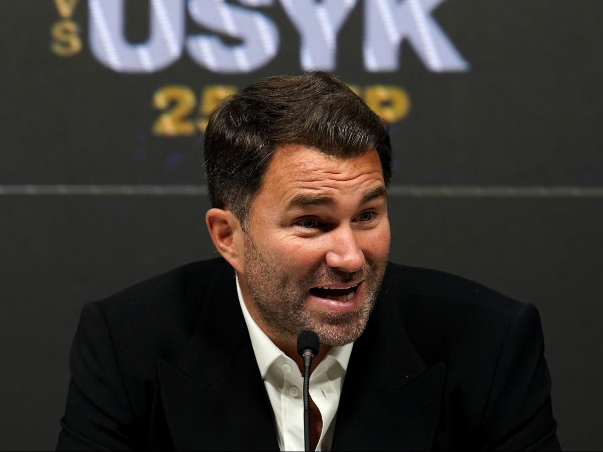 Eddie Hearn gives prediction for Tyson Fury vs Oleksandr Usyk