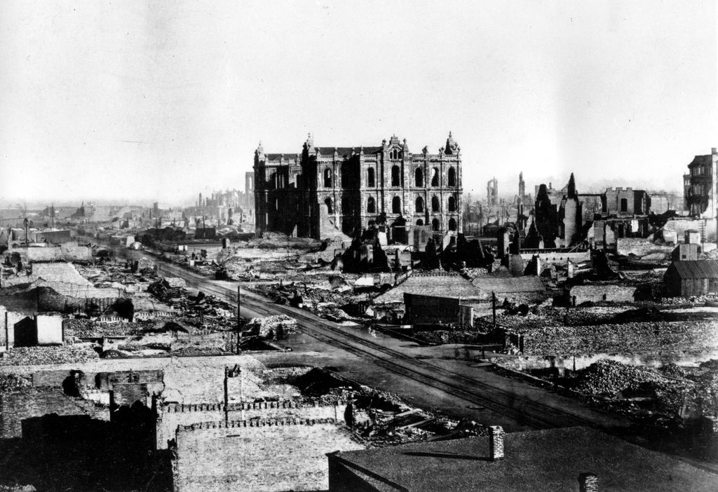 AP WAS THERE: Great Chicago fire, Oct. 8-10, 1871