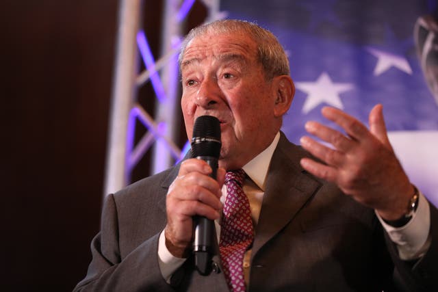 <p>Bob Arum, pictured, is Tyson Fury’s co-promoter (Isabel Infantes/PA)</p>