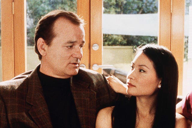 <p>Off-camera feud: Bill Murray and Lucy Liu in ‘Charlie’s Angels'</p>