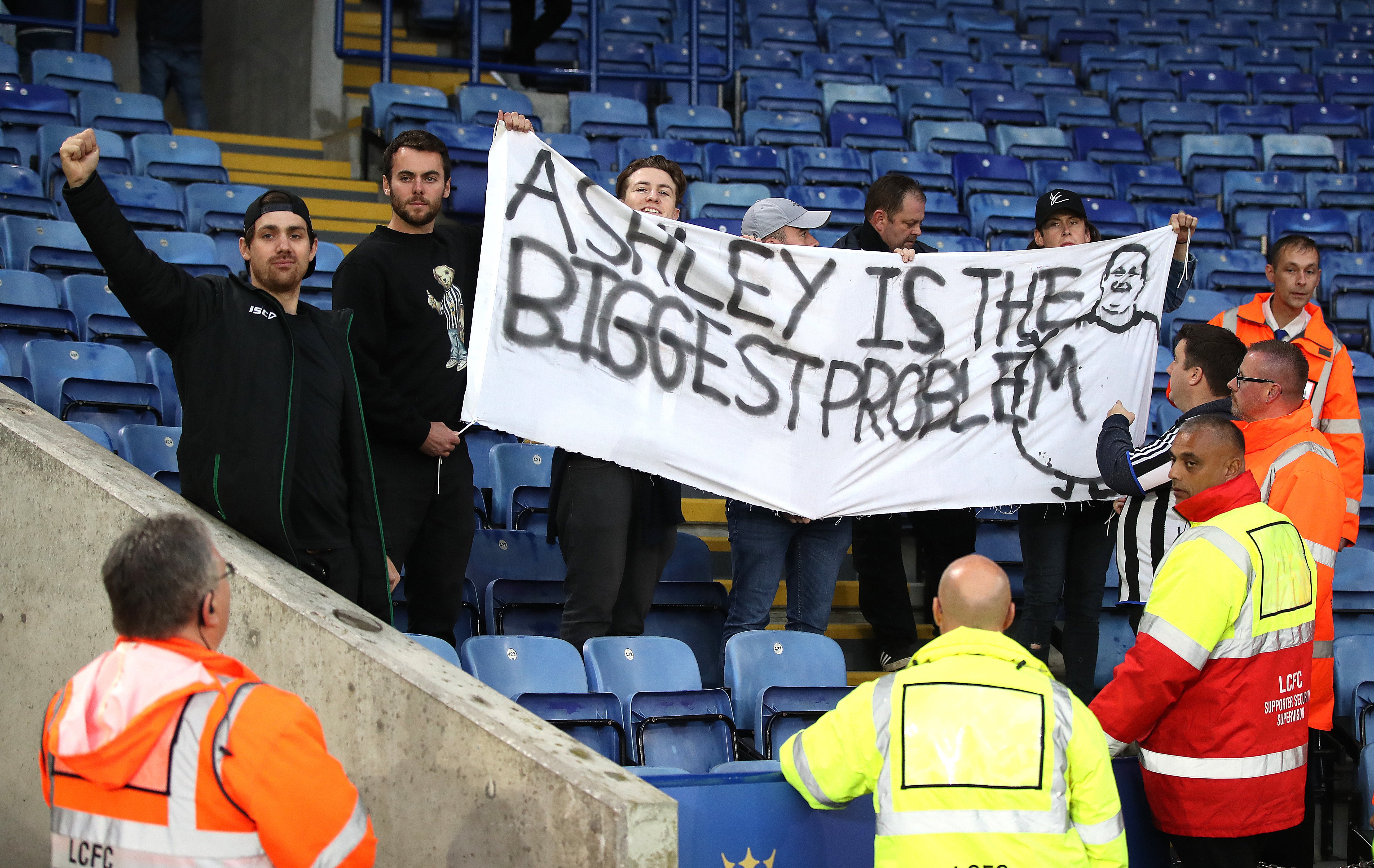 Newcastle fans have been in dispute with Ashley for years (Nick Potts/PA)
