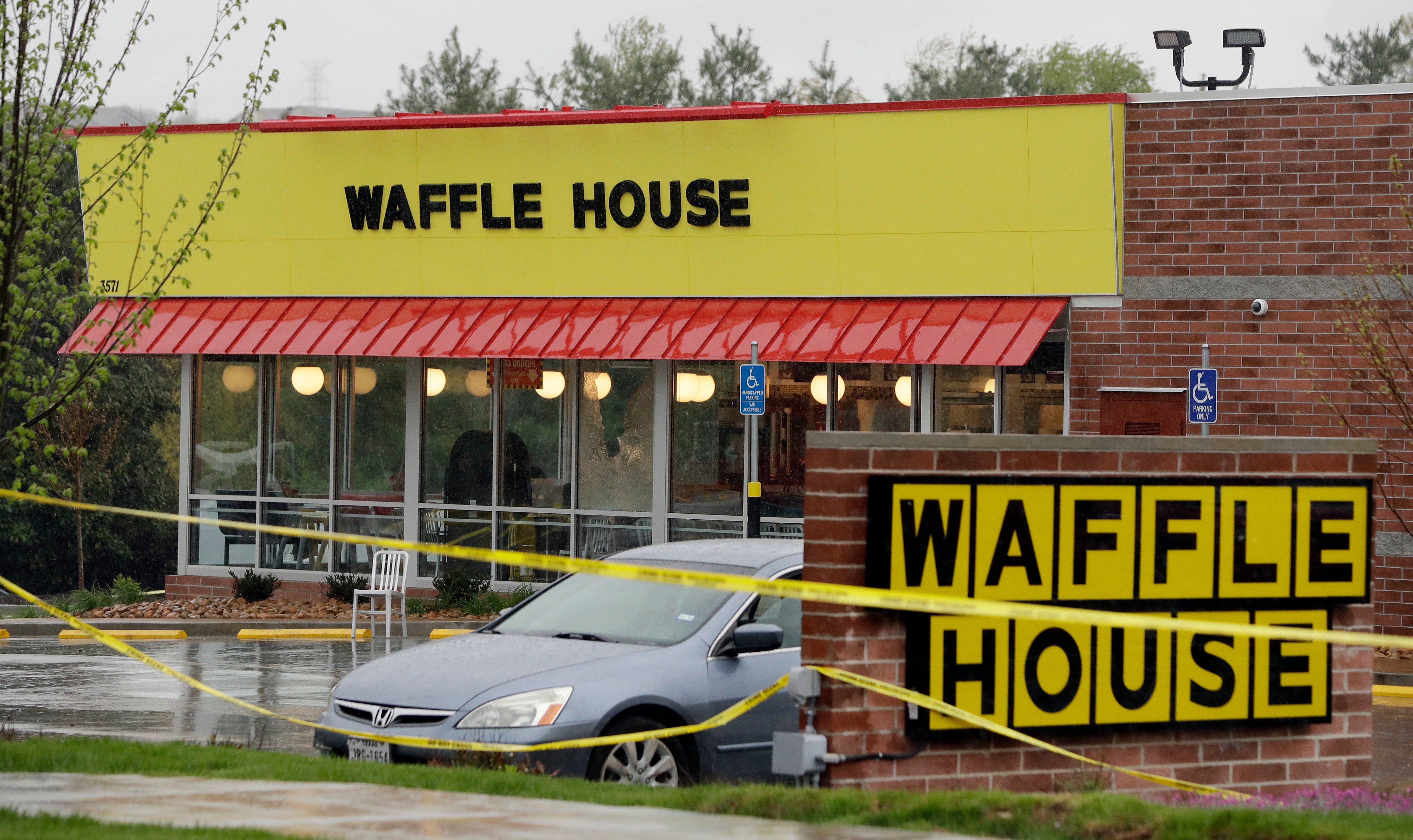 A shooting at a Waffle House