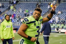 Russell Wilson departs with injury as Seattle Seahawks fall to Los Angeles Rams
