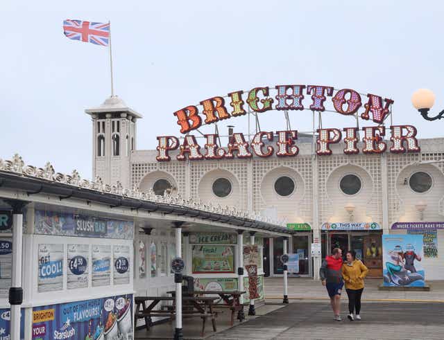 Shares in Brighton Pier Group surged after it confirmed it has settled £5m of business interruption claims with insurers (Gareth Fuller/PA)