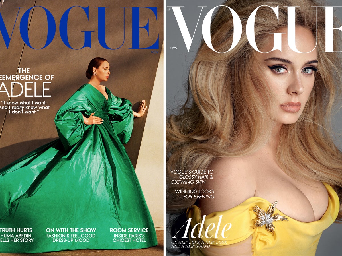 adele green dress vogue Images of the Week: Adele Releases 30