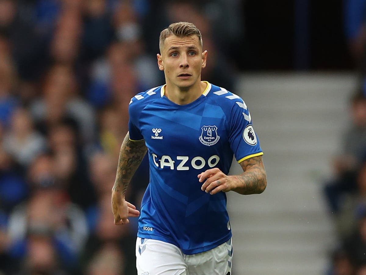 Everton's Lucas Digne pulls out of France's Nations League squad with  injury | The Independent