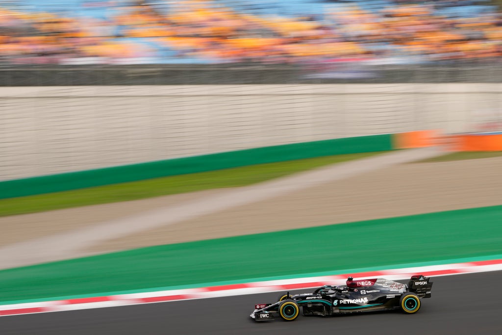 Lewis Hamilton dominates practice in Turkey after suffering grid penalty