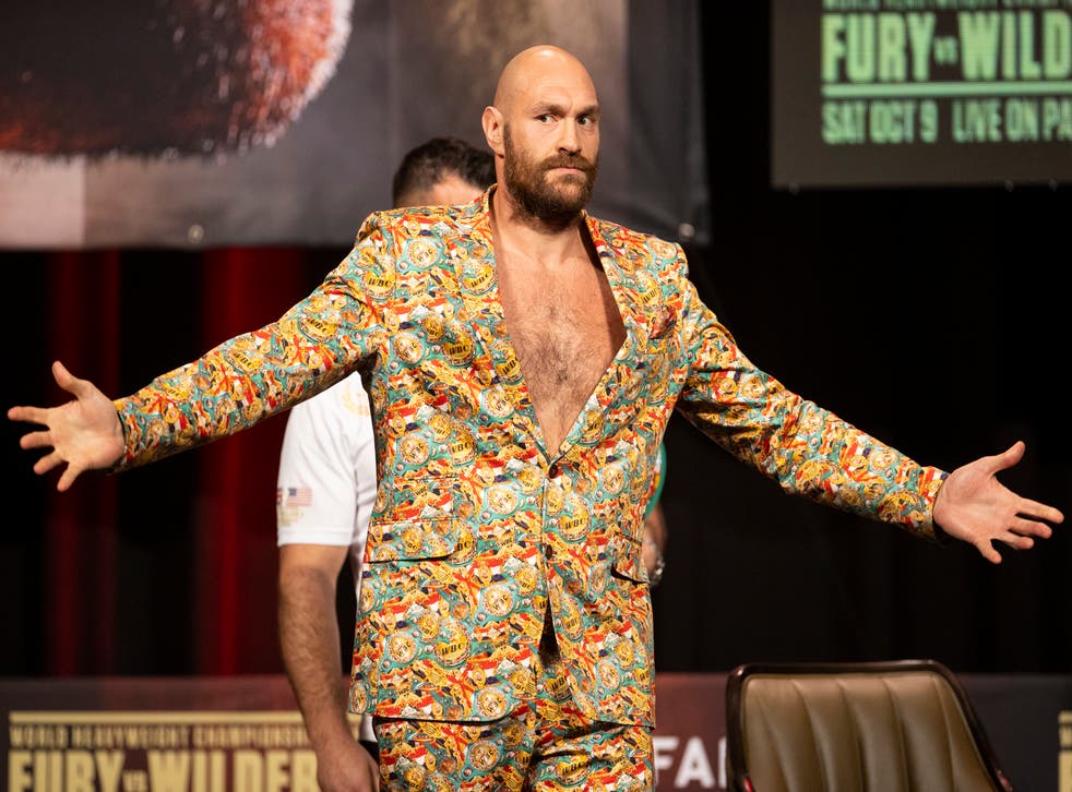 Tyson Fury is unfazed at the chaotic build-up to his fight with Deontay Wilder (Erik Verduzco/AP/PA)