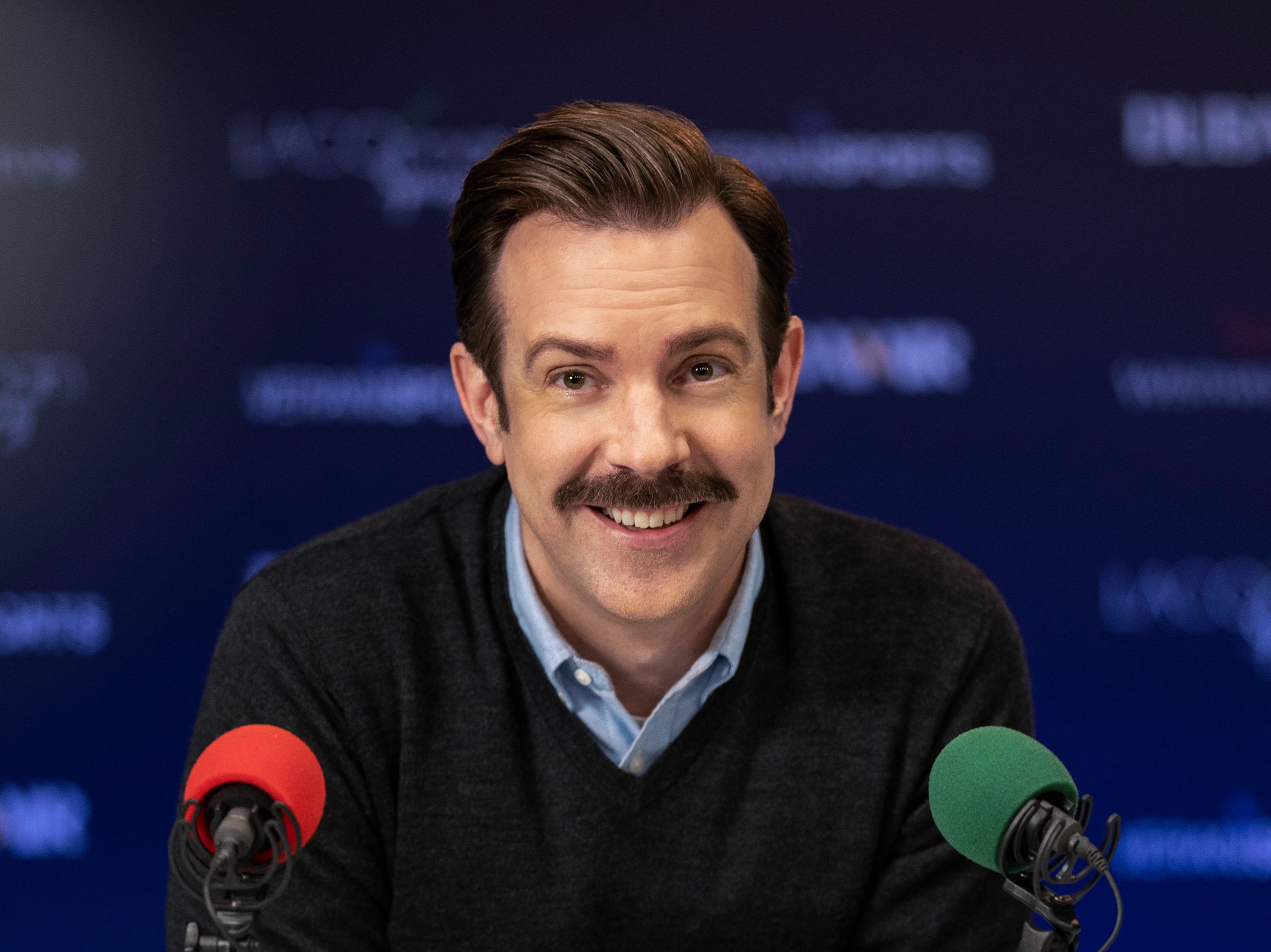 The pride of Richmond: Jason Sudiekis won an Emmy for his lead role in the genial sports sitcom ‘Ted Lasso'