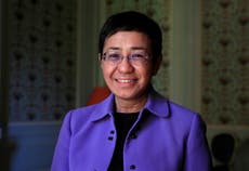 Who is Maria Ressa, winner of the Nobel Peace Prize?