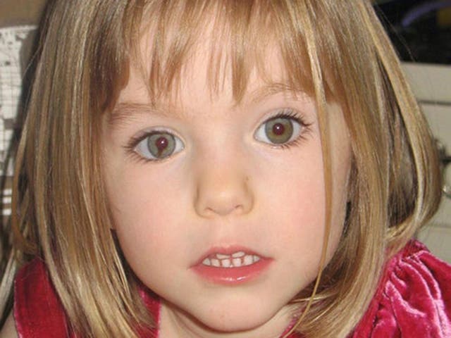 <p>Madeleine McCann was three years old when she disappeared in 2007 </p>