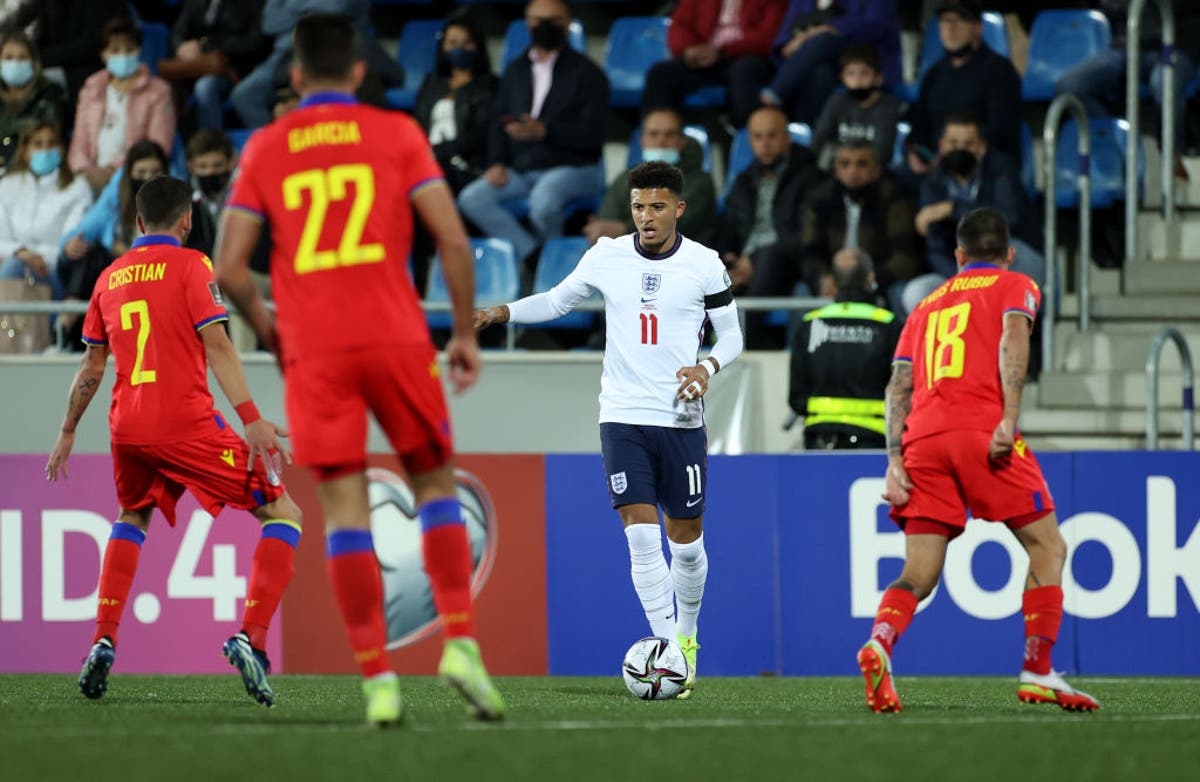 Jadon Sancho and Phil Foden take significant steps in England&rsquo;s stroll to victory