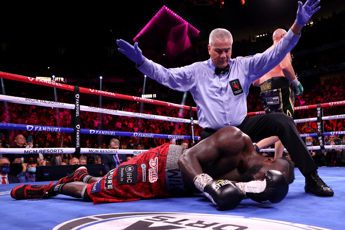 Deontay Wilder taken to hospital after Tyson Fury delivers vicious knockout Deontay Wilder taken to hospital after Tyson Fury delivers vicious knockout