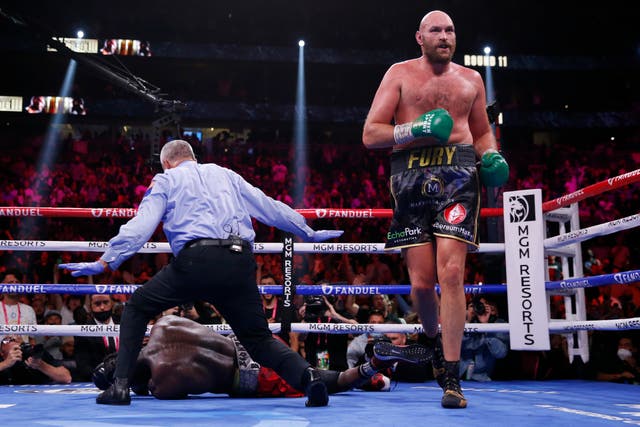 Tyson Fury believes he is the greatest heavyweight of his era (Chase Stevens/AP)