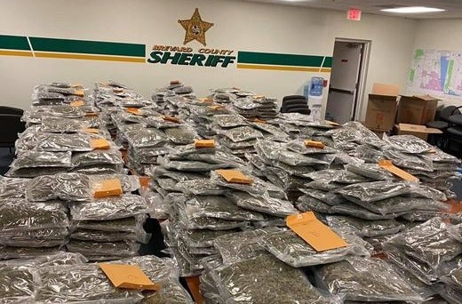 Florida sheriff’s tongue-in-cheek Facebook post offers to reunite owner with 700 pounds of pot