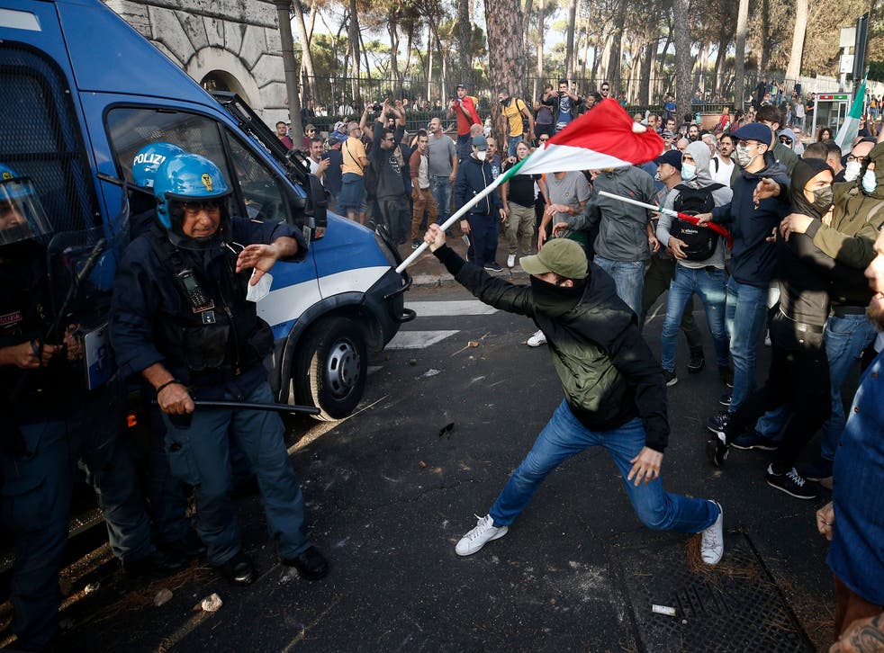 CORONAVIRUS-ITALIA-FASCISMO