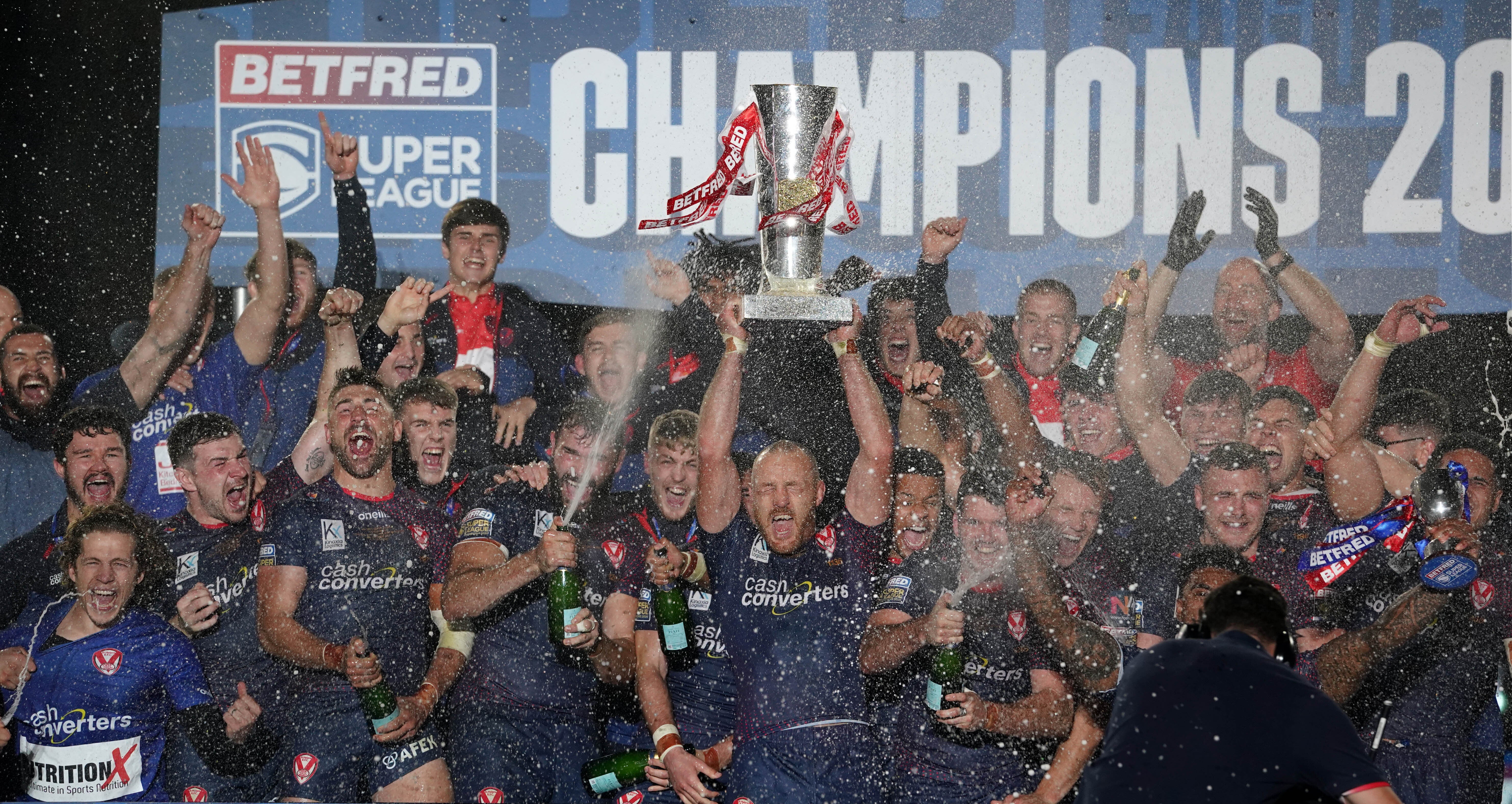 St Helens sunk Catalans Dragons to win the Betfred Super League Grand Final (Martin Rickett/PA)