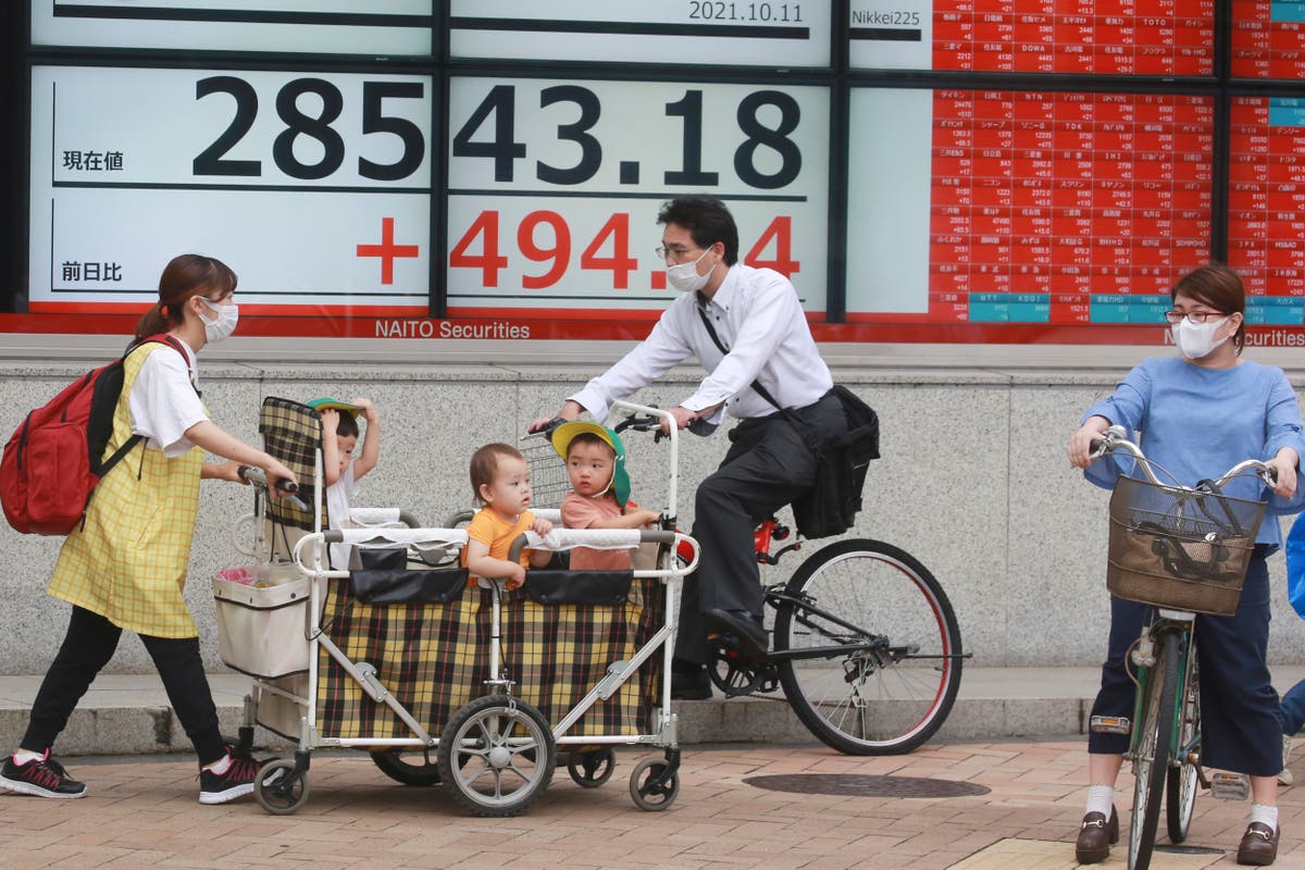 Asian shares mostly higher despite lingering energy worries Asian shares mostly higher despite lingering energy worries