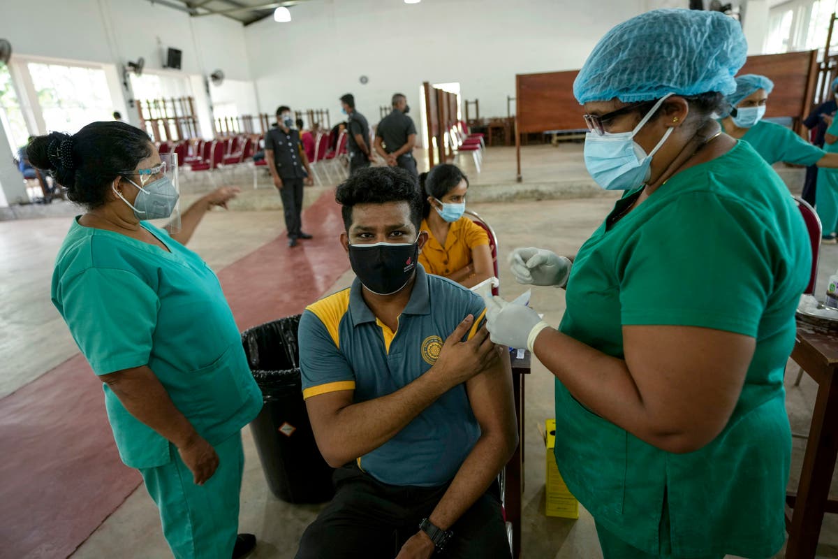 The Latest: Sri Lanka to start vaccinating schoolchildren The Latest: Sri Lanka to start vaccinating schoolchildren