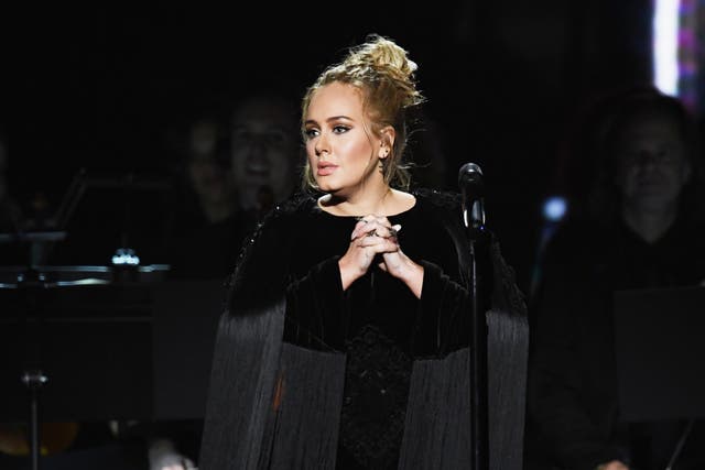 <p>Adele shared the candid moment on her new album </p>
