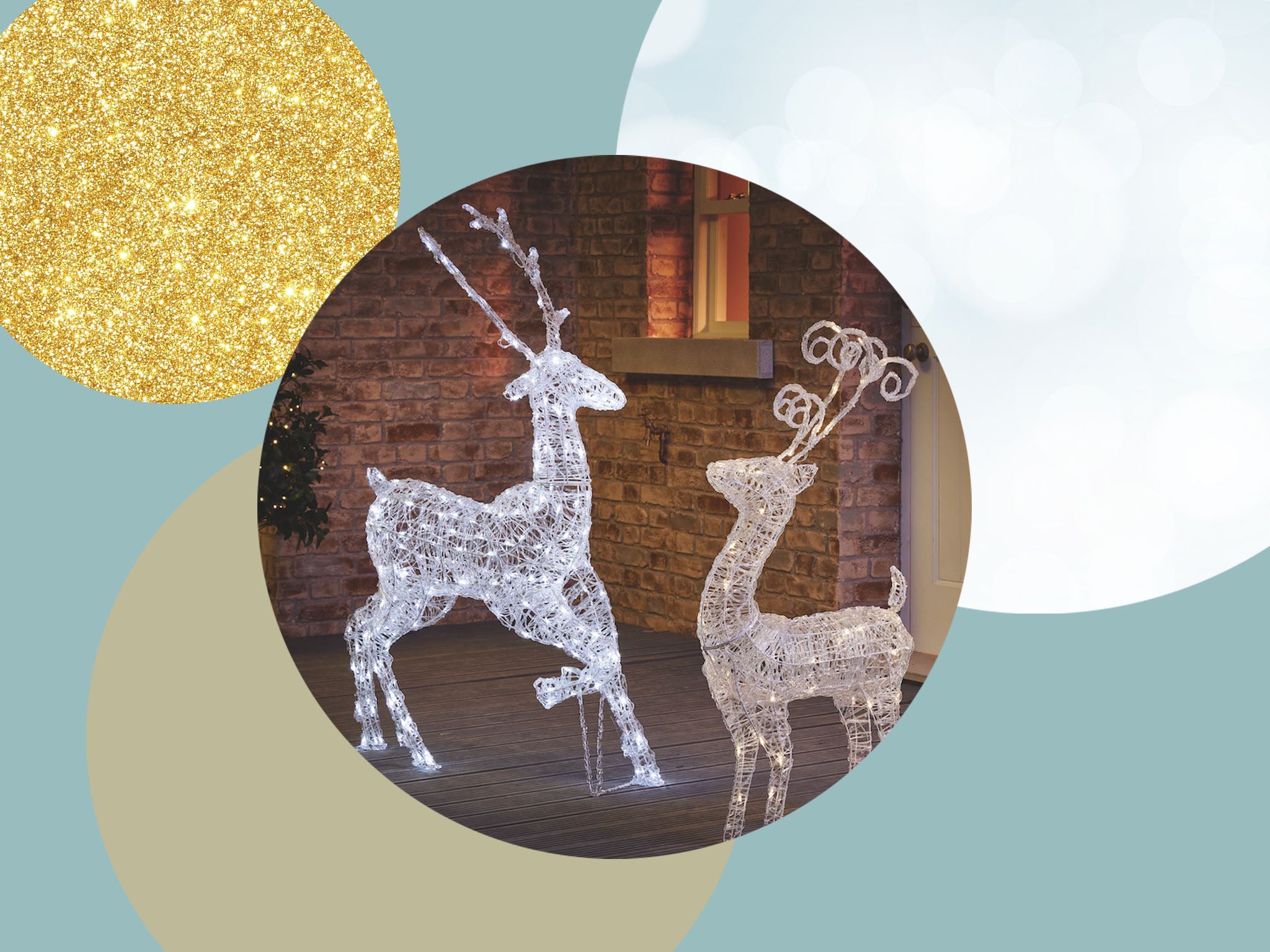 Best outdoor Christmas lights UK 2022: LED string lights and sculptures  The Independent