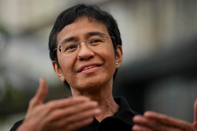 <p>Maria Ressa, an investigative journalist from Philippines, is the only woman Nobel laureate this year</p>