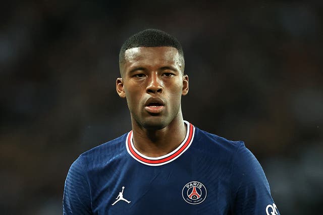 <p>Wijnaldum is yet to fully settle at PSG since joining on a free transfer</p>